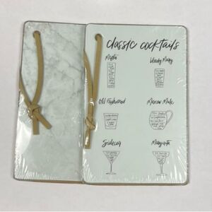 Cheese Cutting Boards Glass 9" Serving Plate and Ankyo 9x6 Inch Glass Marble Loo